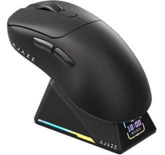 Мышка Ajazz AJ179 APEX -3 Mod-Black-3950-8K Charging Dock - фото 2