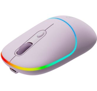Мишка Canyon MW-22 Dual Band RGB Wireless Pearl Rose (CNS-CMSW22PR) - фото 2