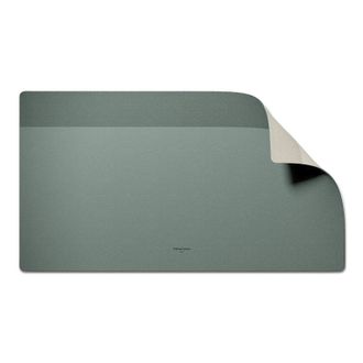 Двухсторонний настольный коврик Native Union Desk Mat Slate Green/Sandstone (DESK-MAT-GRNSAN) - фото 1