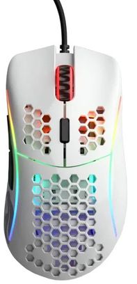 Мишка Glorious Model D Minus Glossy USB White (GLO-MS-DM-GW) - фото 1 Мишка Glorious Model D Minus Glossy USB White (GLO-MS-DM-GW) - фото 1