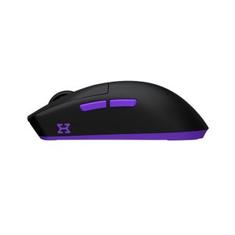 Мышка HATOR Hellyberry HM47 wireless (8721325992345) black-violet - фото 3
