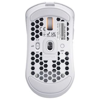 Мышка Hator Stellar PRO Wireless White (HTM-551) - фото 2