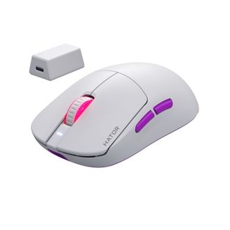 Мышка HATOR Quasar 3 ULTRA 8K Wireless (HTM771) white - фото 2