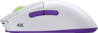 Миша HATOR Quasar 2 ULTRA 4K wireless (HTM571WL) white/lilac - фото 3 Миша HATOR Quasar 2 ULTRA 4K wireless (HTM571WL) white/lilac - фото 3