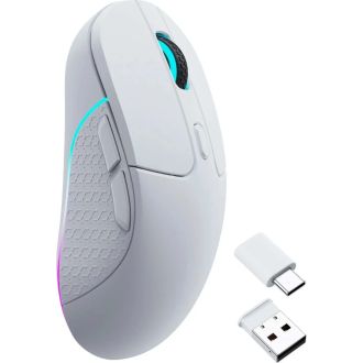 Мишка Keychron M3 BT/WL/USB-A/USB-C, White (M3-A3) - фото 2