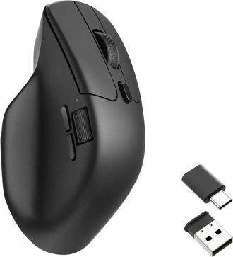 Мышка Keychron M6 BT/WL/USB-A/USB-C, Black (M6-A1) - фото 3 Мышка Keychron M6 BT/WL/USB-A/USB-C, Black (M6-A1) - фото 3