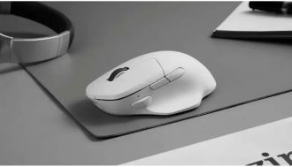 Мышка Keychron M7 BT/WL/USB-A/USB-C, White (M7-A3) - фото 2