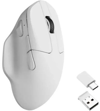 Мышка Keychron M7 BT/WL/USB-A/USB-C, White (M7-A3) - фото 3