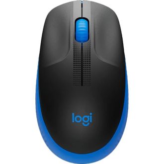 Мышка Logitech M190 Wireless, Full size, Blue (910-005907) - фото 1 Мышка Logitech M190 Wireless, Full size, Blue (910-005907) - фото 1