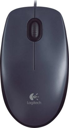 Мишка Logitech M90 Dark (910-001794, 910-001793) - фото 1 Мишка Logitech M90 Dark (910-001794, 910-001793) - фото 1