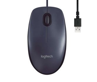 Мышка Logitech B100 USB Black (910-003357) - фото 1