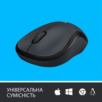 Мишка Logitech M220 Silent Charcoal (910-004878) - фото 2 Мишка Logitech M220 Silent Charcoal (910-004878) - фото 2