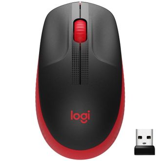 Мишка Logitech M190 Wireless Red (910-005908) - фото 1