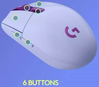 Мышка Logitech G304 Lightspeed Lilac (910-006024) CN - фото 3