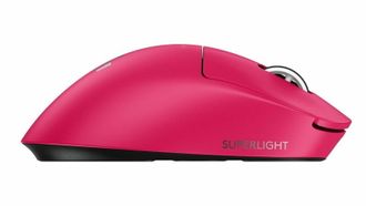 Мышка Logitech Pro X Superlight 2 Dex Pink (910-007371,910-007375) - фото 3 Мышка Logitech Pro X Superlight 2 Dex Pink (910-007371,910-007375) - фото 3