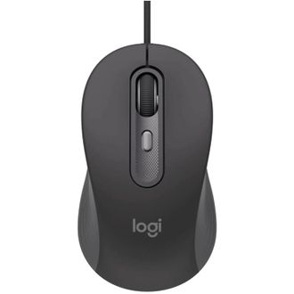 Мышка Logitech Signature M520 for Business USB-C Graphite (910-007511) - фото 1