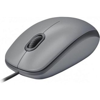Мышь Logitech M110 Silent USB Mid Gray (910-006760) - фото 2