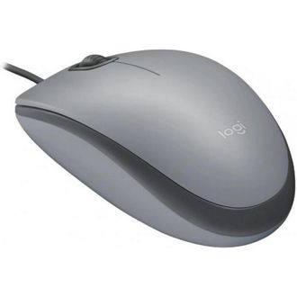 Мышь Logitech M110 Silent USB Mid Gray (910-006760) - фото 3