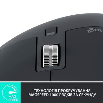 Мышка Logitech MX Master 3S Black (910-006556, 910-006557, 910-006558, 910-006559) - фото 3