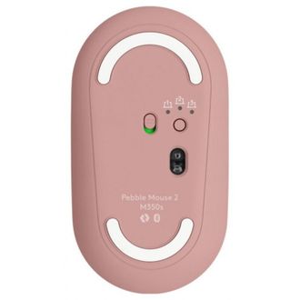 Мышь Logitech Pebble Mouse 2 M350s Rose (910-007014) - фото 2 Мышь Logitech Pebble Mouse 2 M350s Rose (910-007014) - фото 2
