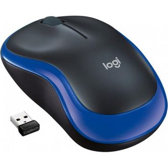 Мышь Logitech M185 Blue (910-002239) - фото 1 Мышь Logitech M185 Blue (910-002239) - фото 1