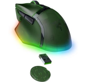 Мышка RAZER Basilisk V3 PRO Wireless, 35K, Phantom Green (RZ01-05240300-R3G1) - фото 2