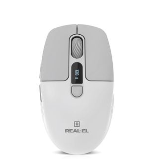 Мышка REAL-EL RM-480W Wireless/Bluetooth White (EL123200050) - фото 1 Мышка REAL-EL RM-480W Wireless/Bluetooth White (EL123200050) - фото 1