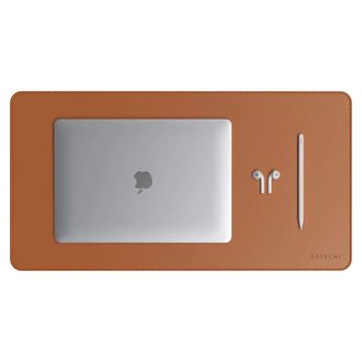 Коврик для мыши Satechi Eco Leather Deskmate Brown (ST-LDMN) - фото 1 Коврик для мыши Satechi Eco Leather Deskmate Brown (ST-LDMN) - фото 1