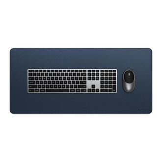 Настольный коврик Satechi Vegan Leather Desk Mat Blue (ST-LPDMB) - фото 1