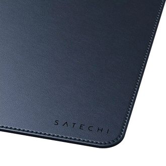 Настольный коврик Satechi Vegan Leather Desk Mat Blue (ST-LPDMB) - фото 2