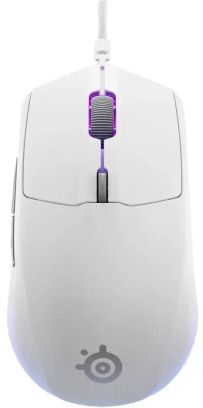 Мишка SteelSeries Rival 3 Gen 2 RGB White (62516) - фото 1 Мишка SteelSeries Rival 3 Gen 2 RGB White (62516) - фото 1