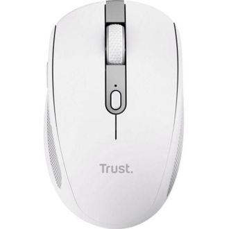 Мишка Trust Ozza Compact Multi-Device Wireless White (24933) - фото 1