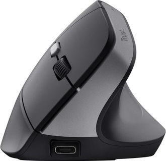 Мишка Trust Bayo 2 Ergonomic Wireless/USB-A Black (25145) - фото 2 Мишка Trust Bayo 2 Ergonomic Wireless/USB-A Black (25145) - фото 2