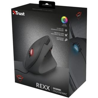 Мышь Trust GXT 144 Rexx Vertical (22991) Ergonomic - фото 2 Мышь Trust GXT 144 Rexx Vertical (22991) Ergonomic - фото 2