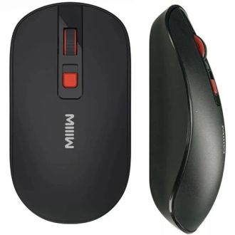 Мишка Xiaomi MiiiW Lite Wireless/Bluetooth Black (MW23M21 Black) - фото 1