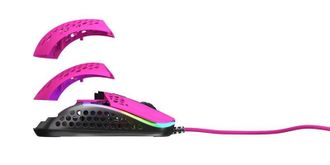 Мышка Xtrfy M4 RGB USB Pink (XG-M4-RGB-PINK) - фото 2 Мышка Xtrfy M4 RGB USB Pink (XG-M4-RGB-PINK) - фото 2