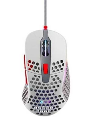 Мишка Xtrfy M4 RGB USB Retro Grey (XG-M4-RGB-RETRO) - фото 1
