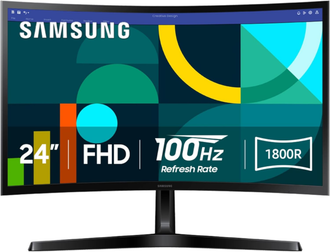 Монітор Samsung LS24D366GAIXCI - фото 1 Монітор Samsung LS24D366GAIXCI - фото 1