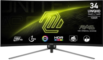 Монитор MSI MAG 345CQR (9S6-3DD14H-002) - фото 1 Монитор MSI MAG 345CQR (9S6-3DD14H-002) - фото 1