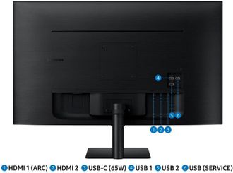 Монітор Samsung Smart Monitor M7 S32DM702UI (LS32DM702UIXUA) - фото 4 Монітор Samsung Smart Monitor M7 S32DM702UI (LS32DM702UIXUA) - фото 4