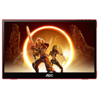 Монитор AOC 15.6" 16G3 Black/Red - фото 1