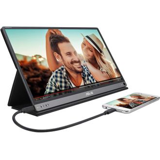 Монітор ASUS 15.6" MB16AP IPS Dark Gray - фото 2 Монітор ASUS 15.6" MB16AP IPS Dark Gray - фото 2