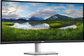 Монитор DELL 34" S3422DW (210-AXKZ) Silver - фото 1