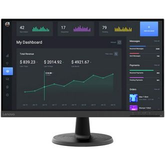 Монітор Lenovo 23.8" C24-40 (63DCKAT6UA) - фото 1 Монітор Lenovo 23.8" C24-40 (63DCKAT6UA) - фото 1