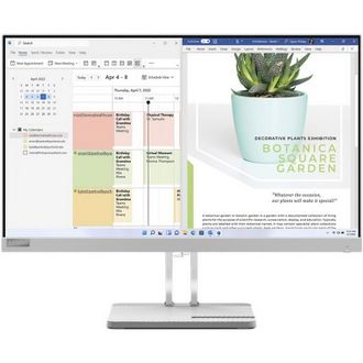 Монітор Lenovo 23.8" L24e-40 (67AAKAC3EU) Cloud Grey - фото 1 Монітор Lenovo 23.8" L24e-40 (67AAKAC3EU) Cloud Grey - фото 1