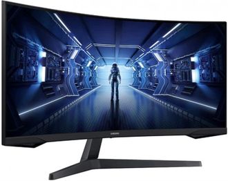Монитор Samsung 34" Odyssey G5 (LC34G55TWWIXCI) VA Black Curved 165Hz - фото 2 Монитор Samsung 34" Odyssey G5 (LC34G55TWWIXCI) VA Black Curved 165Hz - фото 2