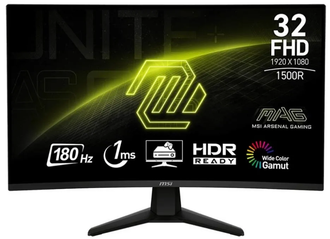 Монітор MSI MAG 32C6 (9S6-3DD41M-001) - фото 1 Монітор MSI MAG 32C6 (9S6-3DD41M-001) - фото 1