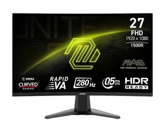 Монитор MSI MAG 276CXF Black Curved - фото 1 Монитор MSI MAG 276CXF Black Curved - фото 1