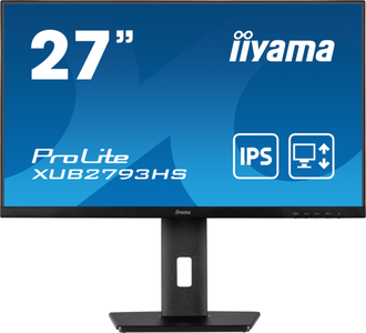 Монітор 27" iiyama ProLite XUB2793HS-B6 - фото 1 Монітор 27" iiyama ProLite XUB2793HS-B6 - фото 1