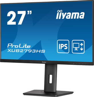 Монітор 27" iiyama ProLite XUB2793HS-B6 - фото 2 Монітор 27" iiyama ProLite XUB2793HS-B6 - фото 2